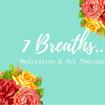 7 Breaths Meditation and Art Therapy, painting teacher